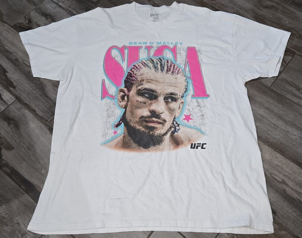 UFC Sugar Head White T-ShirtBy UFC SIZE 2XL